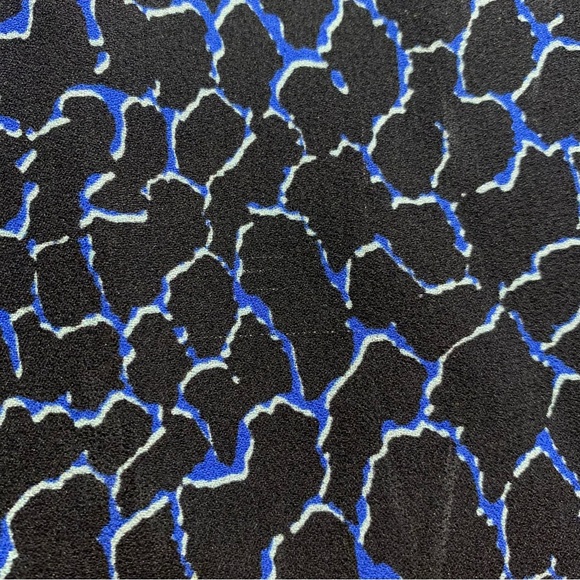 Proenza Schouler Silk Short Sleeve Printed Top - Size 10 - Picture 6 of 9